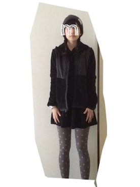 「SHIPS JET BLUE（シップスジェットブルー）のアイテム（ニットキャップ/ビーニー）」を使った、maplesyrupさん（レディース・167cm）の冬コーディネート
