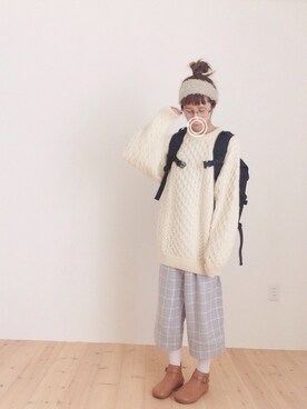 poco.さん(レディース・159cm)の冬コーディネート
