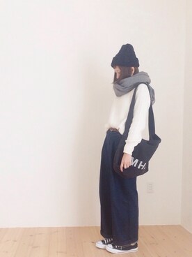 ｐoｃo.さん（レディース・159cm）の冬コーディネート