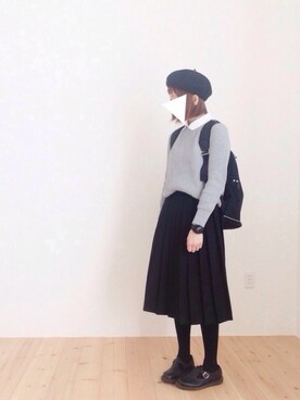 ｐoｃo.さん（レディース・159cm）の冬コーディネート