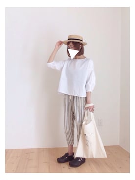 ｐoｃo.さん（レディース・159cm）の夏コーディネート