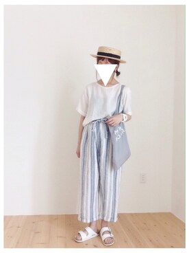 ｐoｃo.さん（レディース・159cm）の夏コーディネート