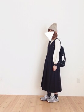 「バルーンスリーブ」｜ｐoｃo.さん（レディース・159cm）の秋コーディネート