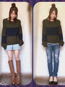 natsukaさん（レディース・159cm）の春コーディネート