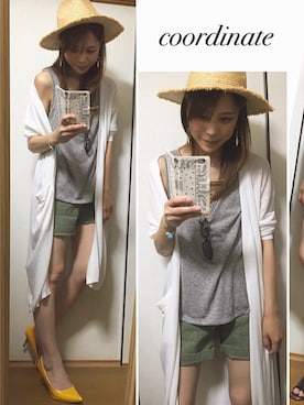 「ANAP（アナップ）のアイテム（PC・スマホグッズ/家電）」を使った、natsukaさん（レディース・159cm）の春コーディネート