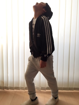 lillayaさんの（adidas | アディダス）を使ったコーディネート