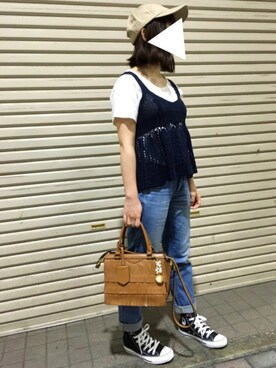 mooさん（レディース・152cm）の夏コーディネート