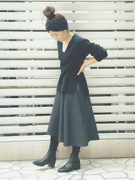 KANEKOさん（レディース・155cm）の冬コーディネート