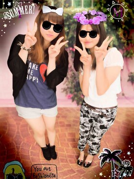 みぃちゃむさんのコーディネート