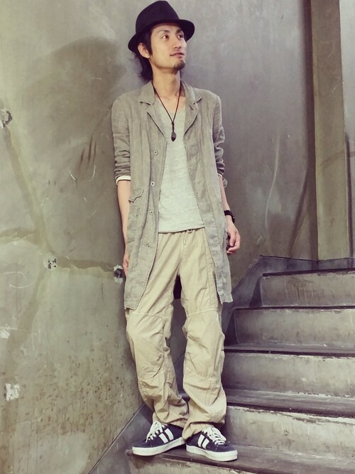 Goaルミネエスト新宿men店 Goaのチェスターコートを使ったコーディネート Wear