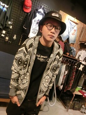 「survival（survival）のアイテム」を使った、C.Cheng さん（メンズ・173cm）の春コーディネート