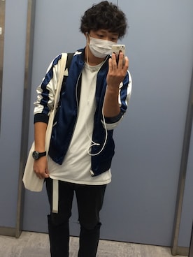 「PARADOX（パラドックス）のアイテム（アクセサリー）」を使った、とっくんさん（メンズ・171cm）の秋コーディネート