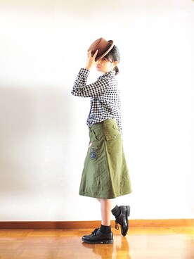 N_cirqro(シルクロ)さんのコーディネート