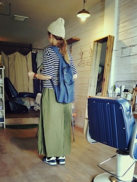 「TRIP（トリップ）のアイテム」を使った、matsuk0さん（レディース・152cm）の秋コーディネート