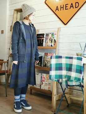 matsuk0さん（レディース・152cm）の冬コーディネート