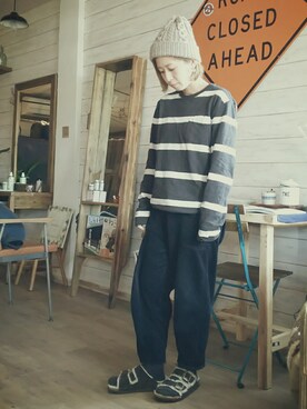 matsuk0さん（レディース・152cm）の冬コーディネート