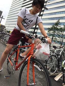 「UNDERCOVER（アンダーカバー）のアイテム（その他）」を使った、しょーとさん（メンズ・162cm）の夏コーディネート