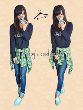 ***さん（レディース・154cm）の春コーディネート