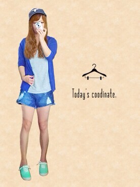 ***さん(レディース・154cm)の夏コーディネート