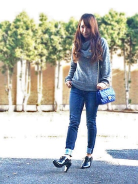 ***さん（レディース・154cm）の秋コーディネート