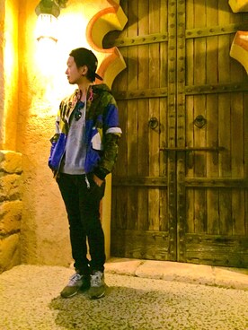 「アイテム（その他アウター）」を使った、YaSuさん（メンズ・169cm・20代）の春コーディネート