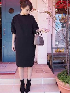 「TOSCANI（トスカーニ）のアイテム」を使った、clever elephantさん（レディース・164cm）の秋コーディネート