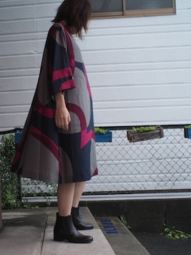 「Aラインワンピース」｜clever elephantさん（レディース・153cm）の秋コーディネート