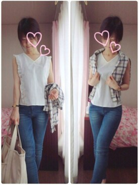 rinnonさん（レディース・160cm）の夏コーディネート