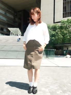 「アイテム（腕時計）」を使った、hitomi♪さん（レディース・158cm）の夏コーディネート