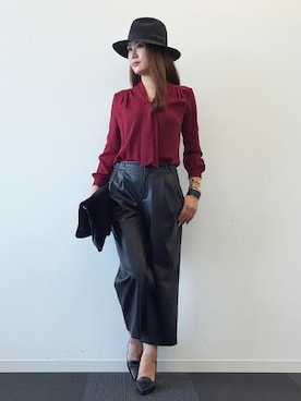 「アイテム（バングル/リストバンド）」を使った、PINKY&DIANNEさん（レディース・163cm）の夏コーディネート