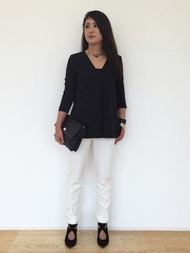 「ピンキー&ダイアン」｜PINKY&DIANNEさん（レディース・163cm）の冬コーディネート