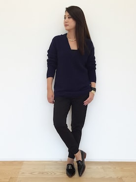 「ピンキー&ダイアン」｜PINKY&DIANNEさん（レディース・163cm）の冬コーディネート