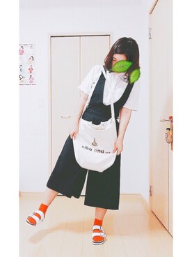 「BIRKENSTOCK（ビルケンシュトック）の＜BIRKENSTOCK（ビルケンシュトック）＞ ARIZONA BIRKOFLOR/サンダル¨ ◆（サンダル）」を使った、izumi*さん（レディース・157cm）の夏コーディネート