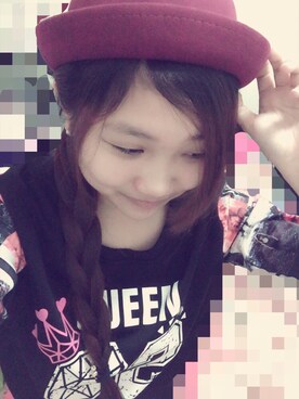 「iT（イット）のアイテム（帽子）」を使った、💕🍭2方プリンセス❤🍬さん（レディース・164cm）の冬コーディネート