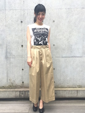 sugiyama.sさん（レディース・157cm）の夏コーディネート