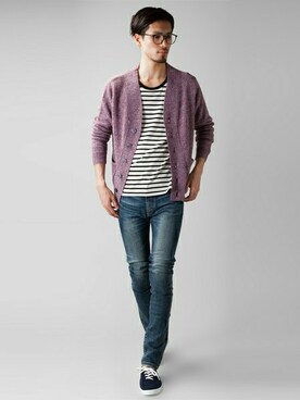 nano・universe men's STAFFさん（メンズ・178cm）の春コーディネート