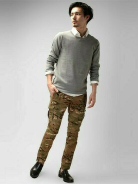 nano・universe men's STAFFさん（メンズ・178cm）の春コーディネート