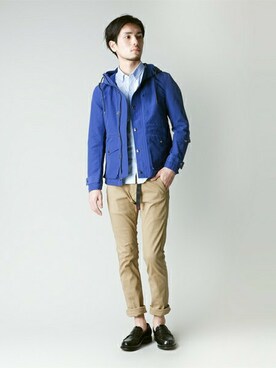 nano・universe men's STAFFさん(メンズ・178cm)の春コーディネート