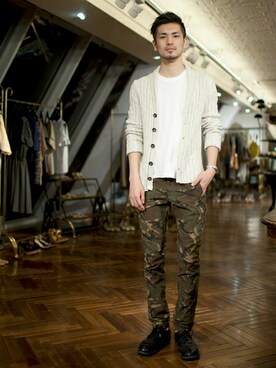 nano・universe men's STAFFさん（メンズ・178cm）の春コーディネート