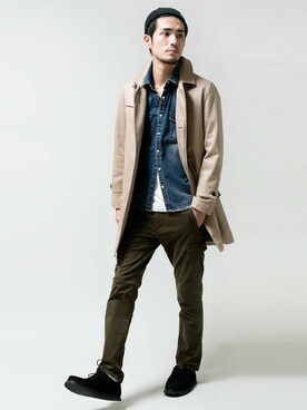 nano・universe men's STAFFさん（メンズ・178cm）の秋コーディネート