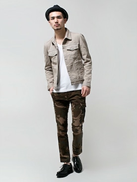 nano・universe men's STAFFさん（メンズ・178cm）の冬コーディネート