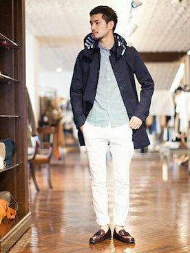 nano・universe men's STAFFさん（メンズ・178cm）の冬コーディネート