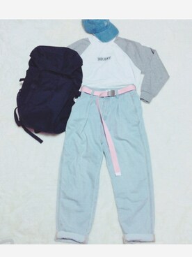 「マムジーンズ」｜yさん（レディース・162cm）の春コーディネート