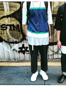 「bukht」｜「アイテム（アクセサリー）」を使った、hissaaaaさん（メンズ・170cm）の秋コーディネート