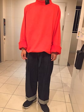 「soe（ソーイ）のアイテム（財布/小物）」を使った、hissaaaaさん（メンズ・170cm）の秋コーディネート