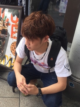 「SUUNTO」｜「アイテム（アクセサリー）」を使った、YUCCHIさん（メンズ・175cm）の夏コーディネート