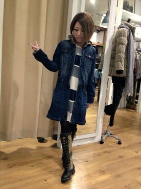 minagawaさん(レディース・150cm)の秋コーディネート