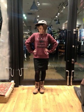 minagawaさん(レディース・150cm)の冬コーディネート