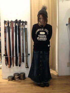 minagawaさん（レディース・150cm）の冬コーディネート