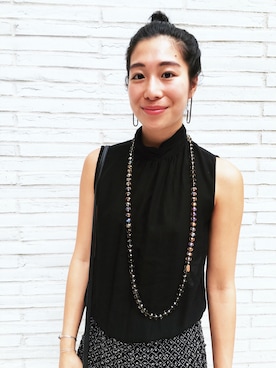 「Ted Baker（テッドベーカー）のアイテム（アクセサリー）」を使った、supsuiさん（レディース・165cm）の秋コーディネート
